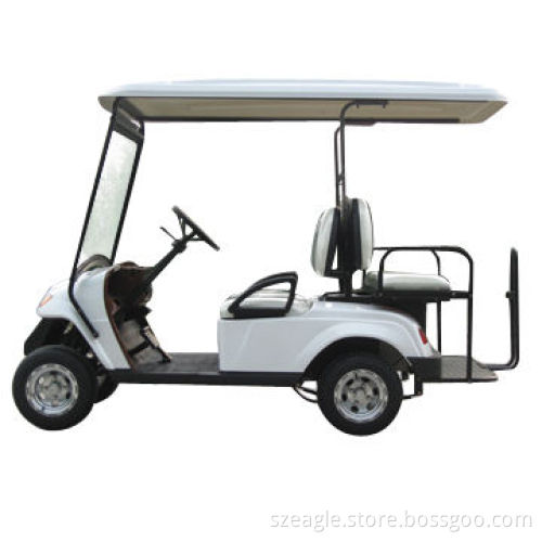 Electric Utility Golf Carts, 4 Seats, CE Certified, with Rear Jump Seat